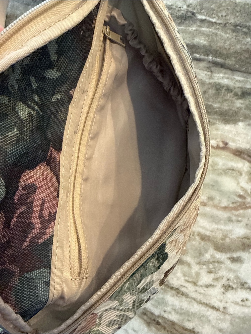 Beis bum bag, vintage floral - Picture 2 of 4